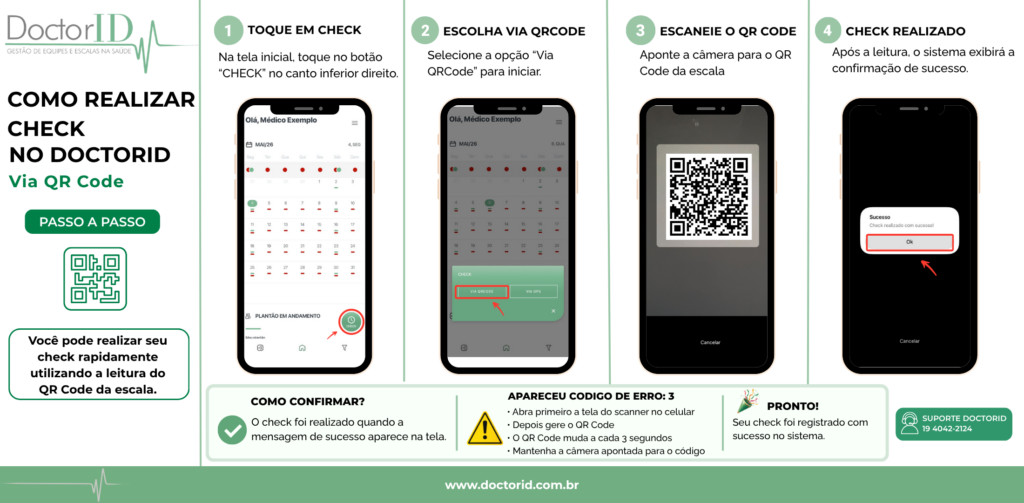 Como Realizar Check no DoctorID via QR Code como fazer check por qr codedoctorid (2)